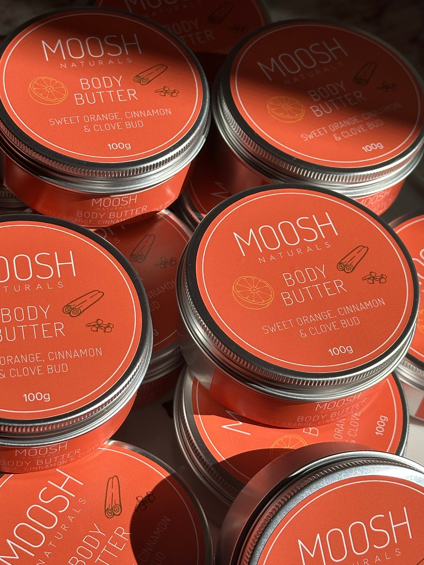 BODY BUTTER - Sweet Orange, Cinnamon & Clove Bud