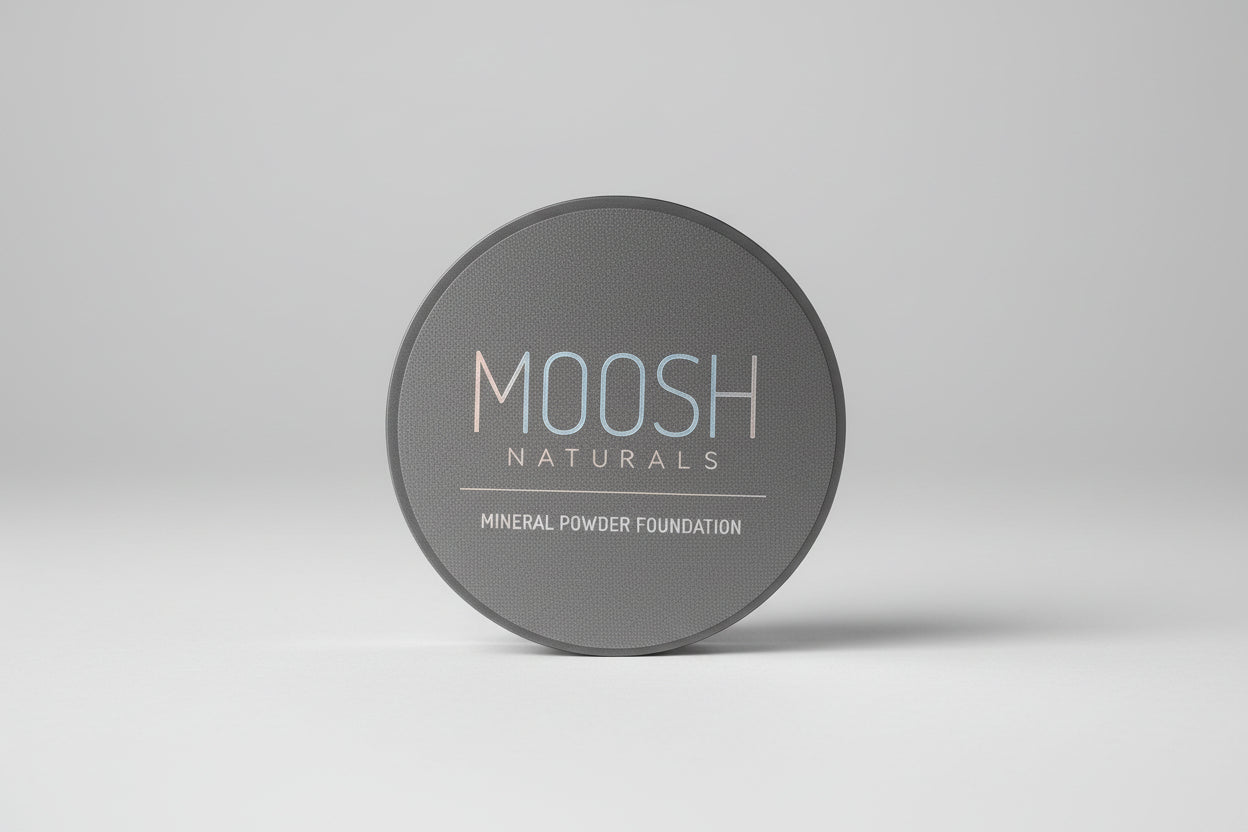 100% Natural Mineral Powder Foundation
