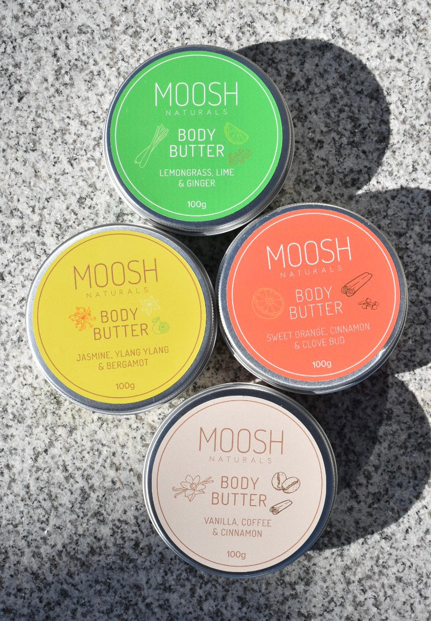 SET OF 4 BODY BUTTERS